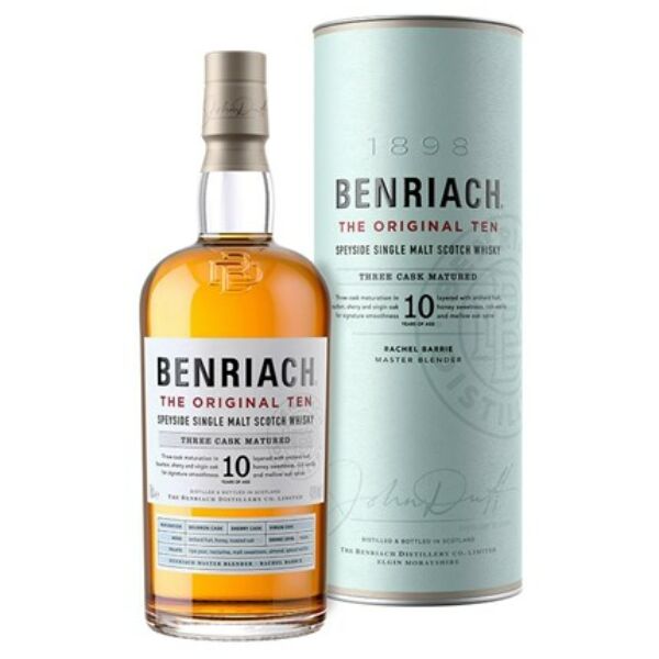 BenRiach 10 éves whisky 0,7L 43%