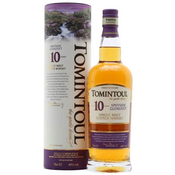 Tomintoul 10 éves whisky 0,7L 40%