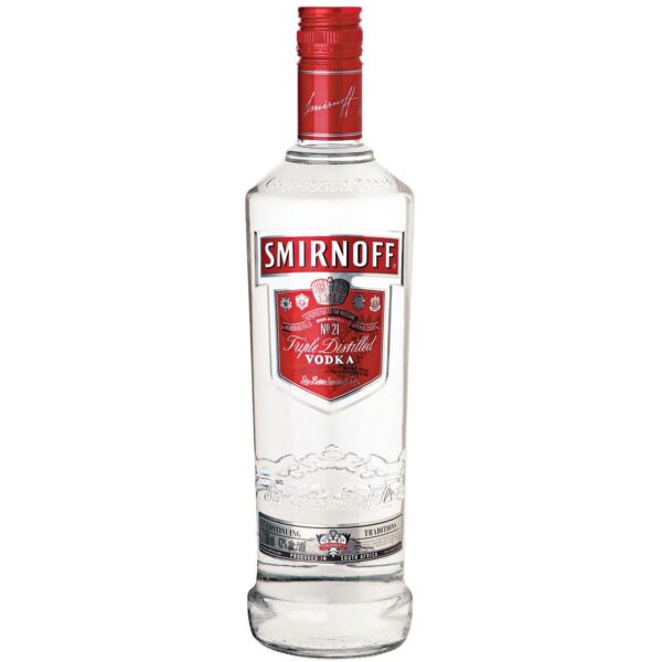 Smirnoff Red Label Vodka 1L 37,5%