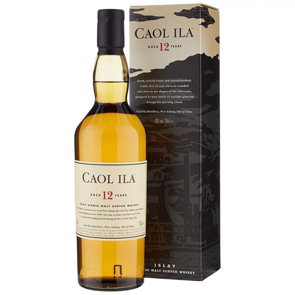 Caol Ila 12 years whisky pdd. 0,7L 43%