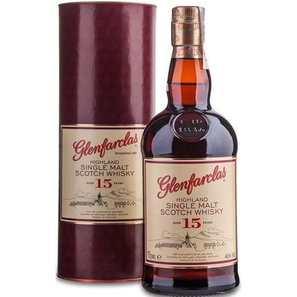 Glenfarclas 15 years whisky 0,7L 46%