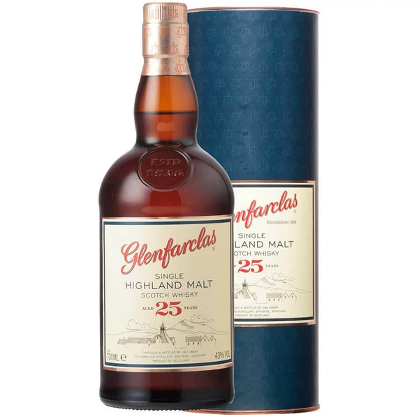 Glenfarclas 25 years whisky 0,7L 43%