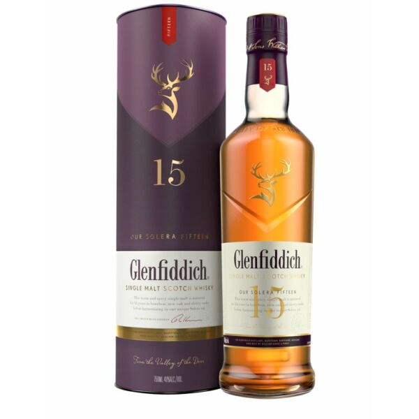 Glenfiddich 15 years whisky 0,7L 40%