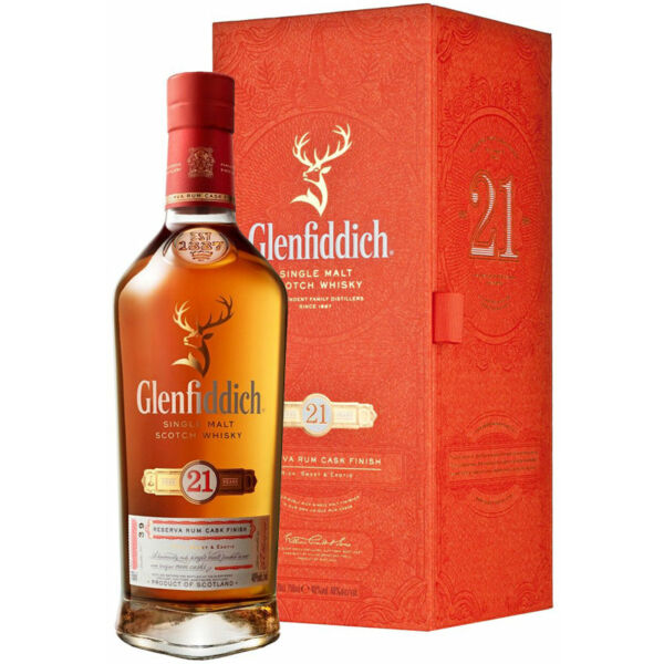 Glenfiddich Gran Reserva 21 years whisky dd. 0,7L 40%
