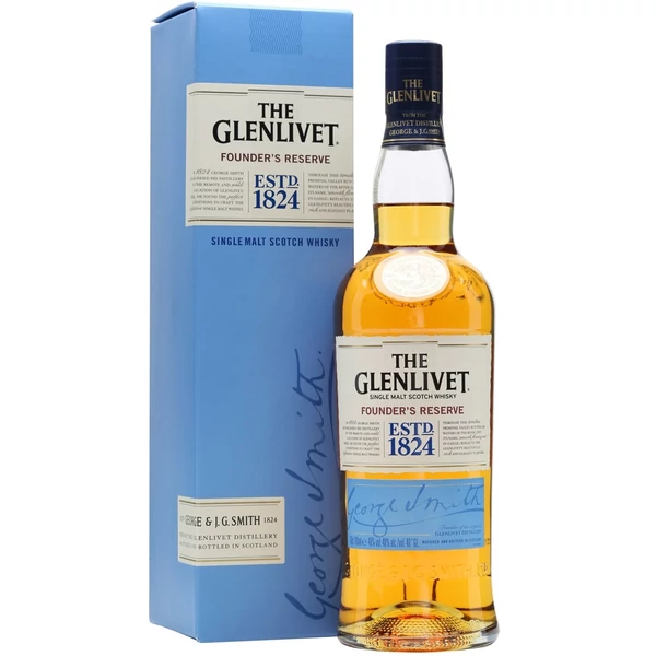 Glenlivet Founders Reserve 12 years whisky pdd. 0,7L 40%