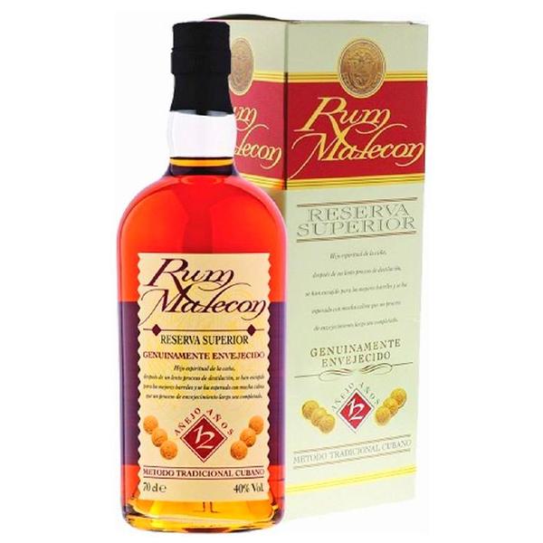 Malecon 12 éves Panamai rum 0,7 40% pdd.