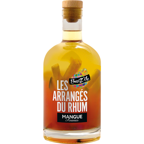 Les Arranges Mangue Ananas rum 28% 0,7