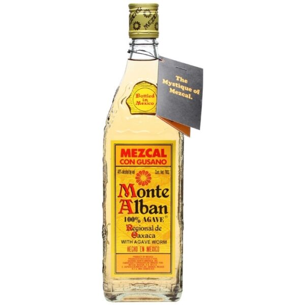 Mezcal Monte Alban con Gusano 0,7 40%