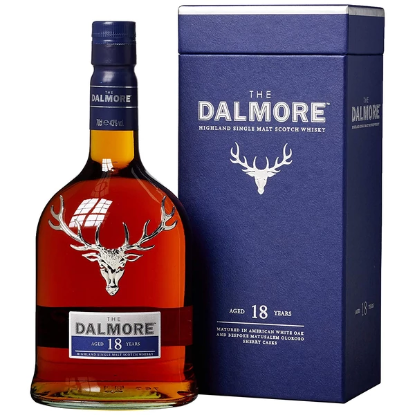 Dalmore 18 years 0,7 43% dd.
