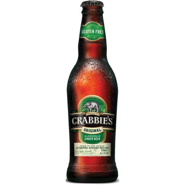 Crabbies Original Ginger Beer 4% 330ml