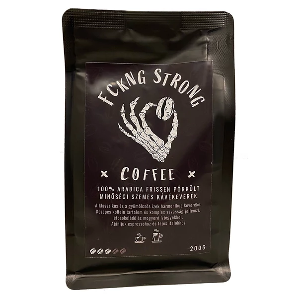 Fckng Strong coffee szemes kávé 200 g	