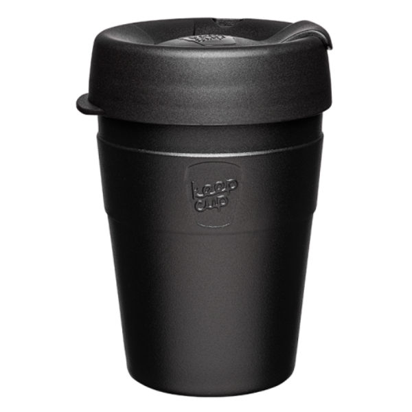 KeepCup Thermal Café rozsdamentes acél pohár kávés termosz BLACK 360 ml