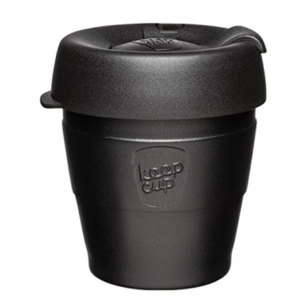 KeepCup Thermal Café rozsdamentes acél pohár kávés termosz BLACK 180ml
