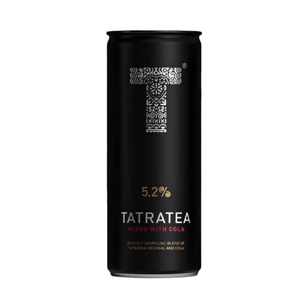 Tatratea RTD Eredeti Tea Likőr fém dobozos 0,25L 5,2%
