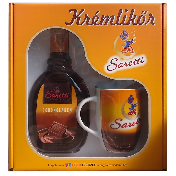 Sarotti Schokoladenlikör 0,5L 15% dd. + csésze