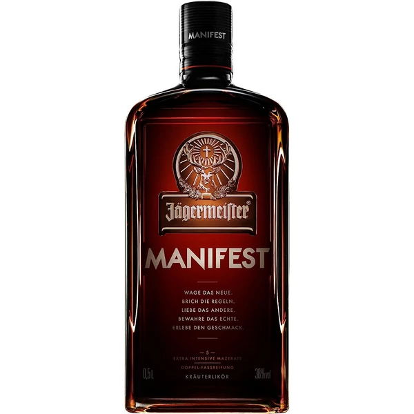 Jägermeister Manifest likőr - 0,5 L (38%)