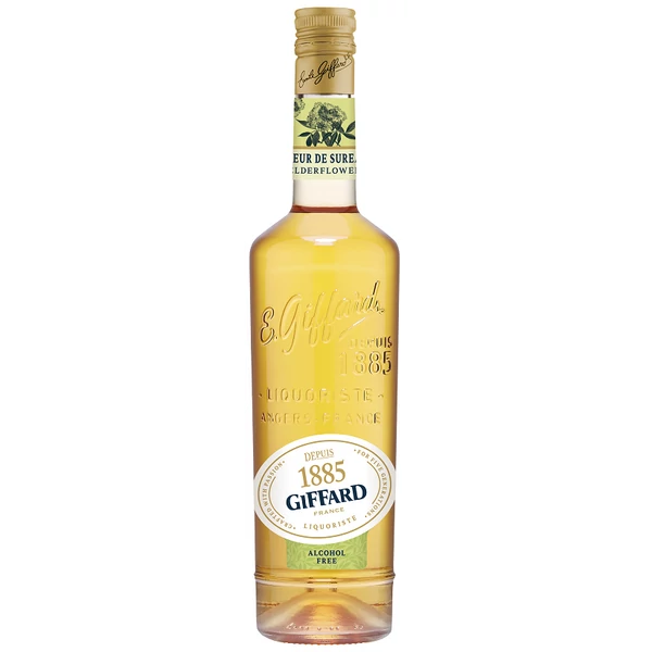 GIFFARD Bodzavirág alkoholmentes likőr 0,7L