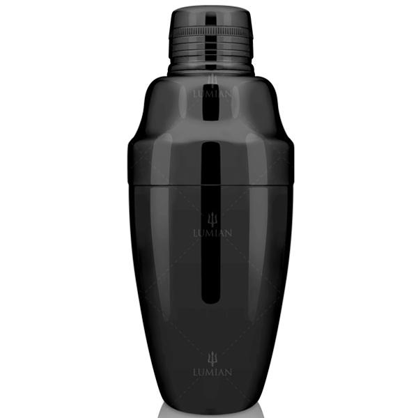 Kenta koktél shaker gunmetal fekete 500 ml