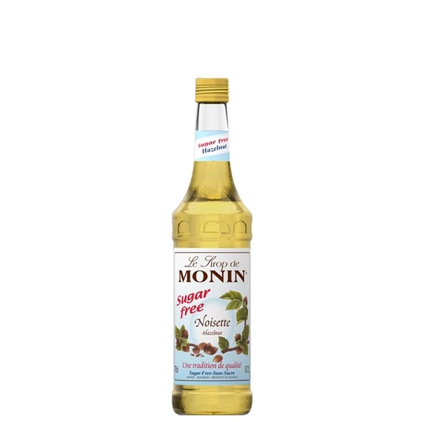 Monin Cukormentes Mogyoró kávészirup (sugarfree hazelnut) 0,25L