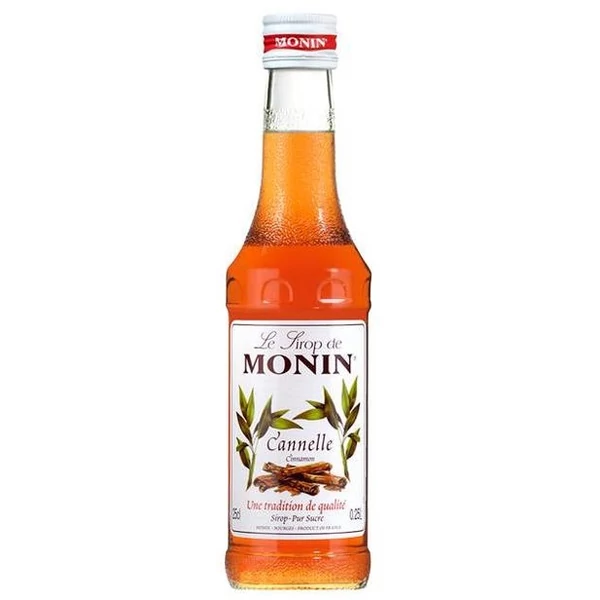 Monin - Fahéj szirup kis üveges 0,25L