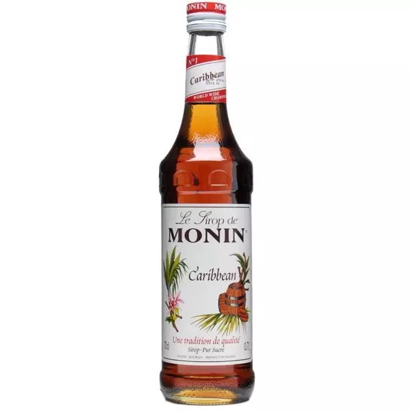 Monin Karibi rum koktélszirup (caribbean rum) 0,7L