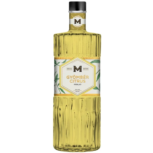 Márton és Lányai Gyömbér-citrom párlat 0,5L 40%