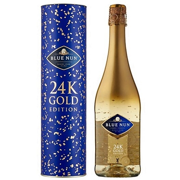 Blue Nun Gold Edition - aranylapos, édes pezsgő 0,75 11% pdd