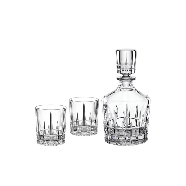 Spiegelau Perfect whisky dekanter 750ml + 2db pohár 370ml