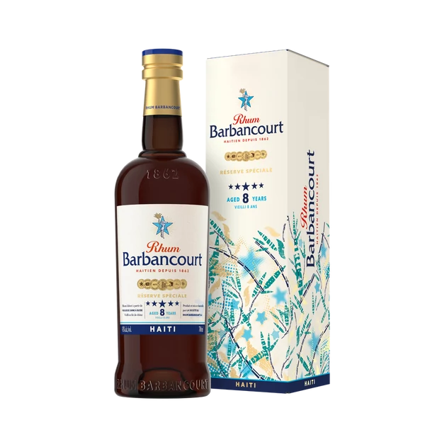 Rhum Barbancourt Five Stars 8 éves rum pdd. 0,7L 43%