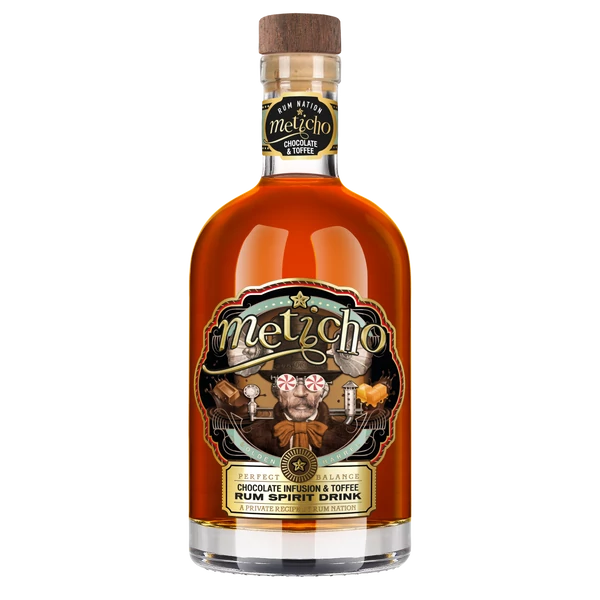 Rum Nation Meticho Chocolate Toffee Spirit Drink 0,7 L 40%