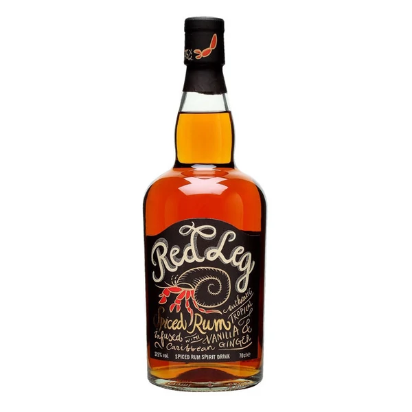 Red Leg Spiced Rum Vanilla &amp; Ginger 37,5% 0,7L