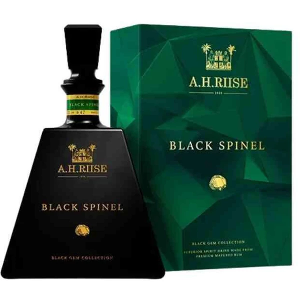A.H. Riise Black Spinel - Black Gem Collection rum - 0,7L 46,1% dd.