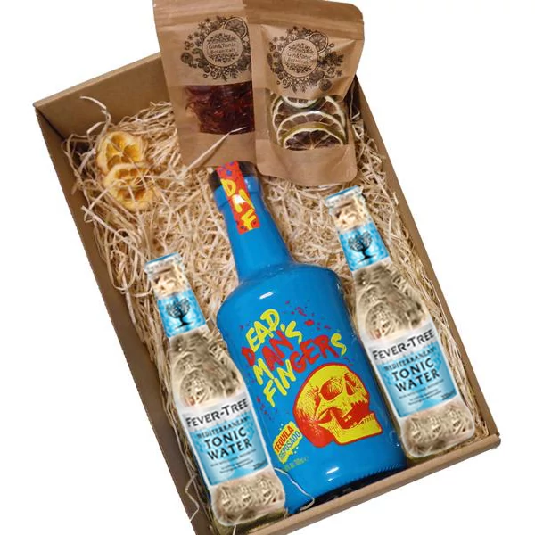 Dead Man's Fingers tequila szett díszdobozban
