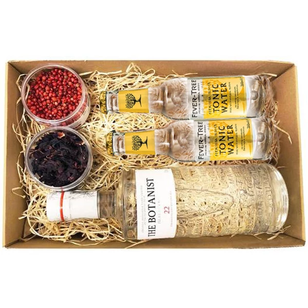The Botanist Gin Tonik szett Díszdobozban Ginfűszerrel