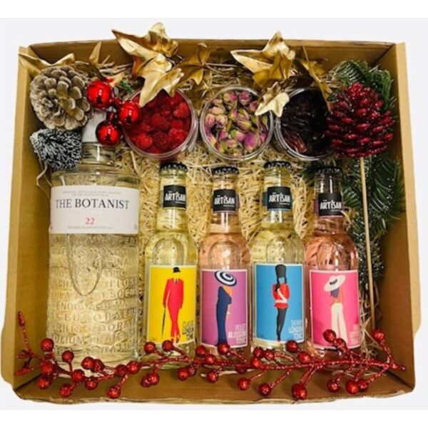 Karácsonyi Botanist gin tonik csomag díszdobozban