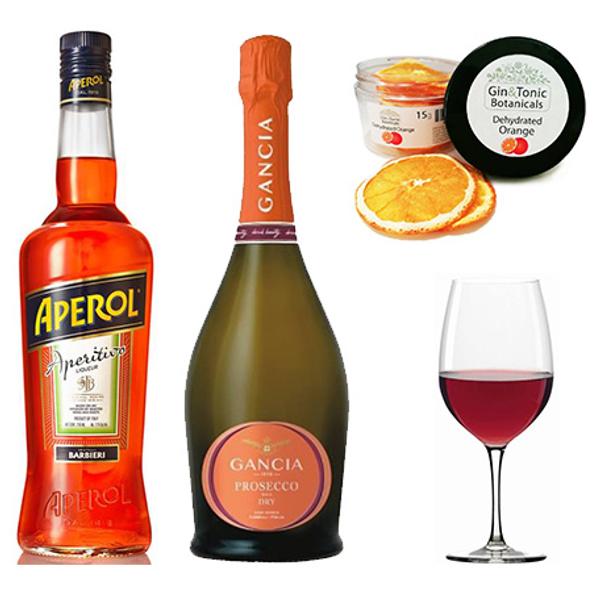 Aperol Spritz koktél szett