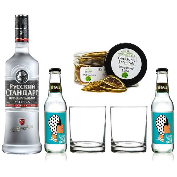 Russian vodka - szóda csomag