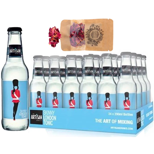 24 db Artisan Skinny Tonik 200ml Ajándék Rózsaszirommal