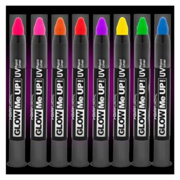 Glow me up stick paint liner uv test ceruza
