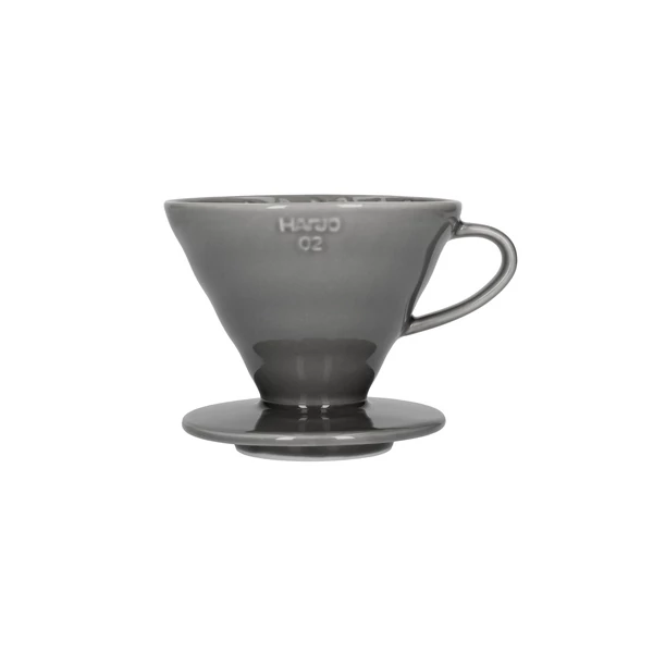 Hario V60-02 kerámia kávécsepegtető szürke