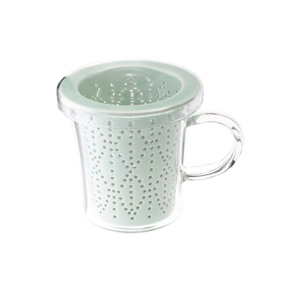 Loveramics Weave Celadon 300 ml-es teás bögre porcelán szűrővel 300