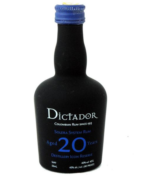 Dictador 20 éves rum mini 0,05L 40%