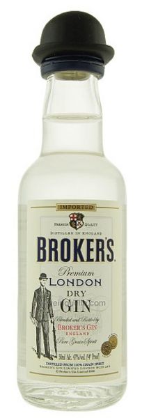 Brokers Gin mini 0,05L 40%