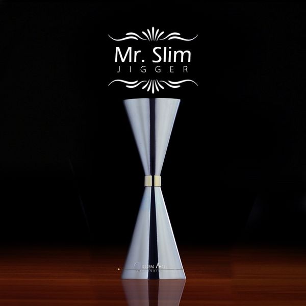 MR Slim japán koktél mérce acél 90-60ml