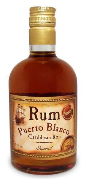 Puerto Blanco barna rum 0,5L 37,5%