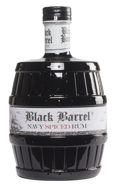 Black Barrel Navy Spiced Rum A.H. Riise 0,7L 40%