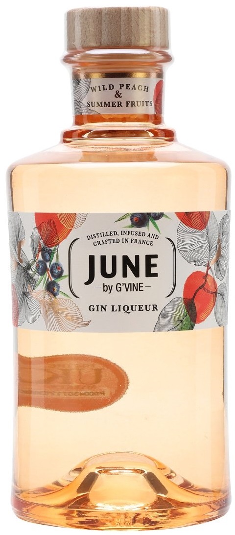 June by G'Vine Peach Gin Likőr Mini - 0,05L (37,5%)