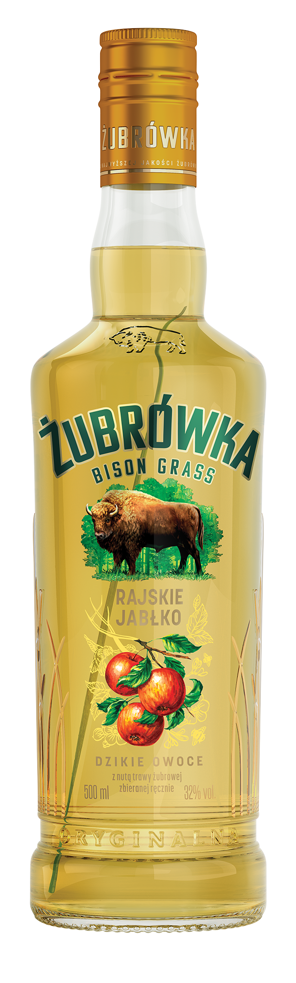Zubrowka Wild Apple 0,5L 32%