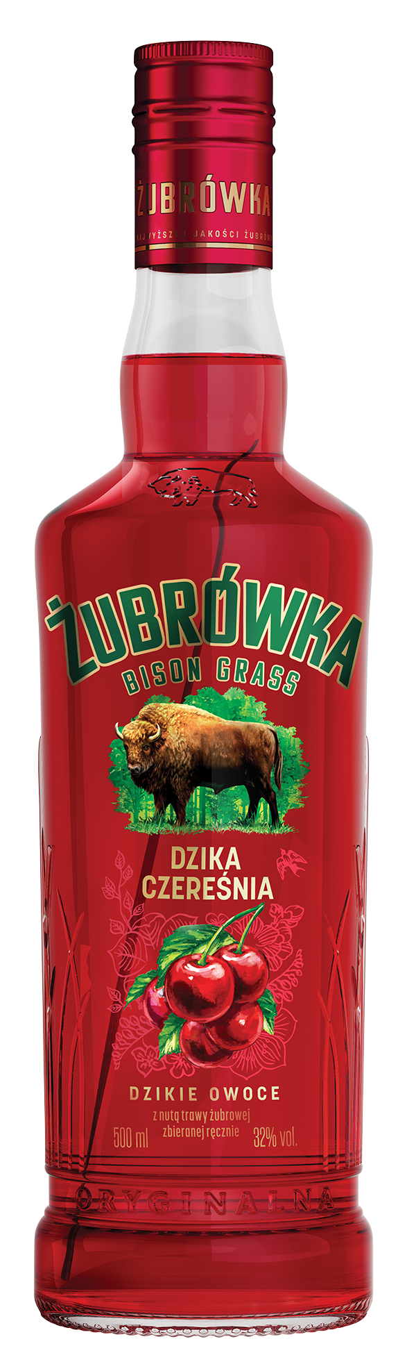 Zubrowka Wild Cherry 0,5L 32%