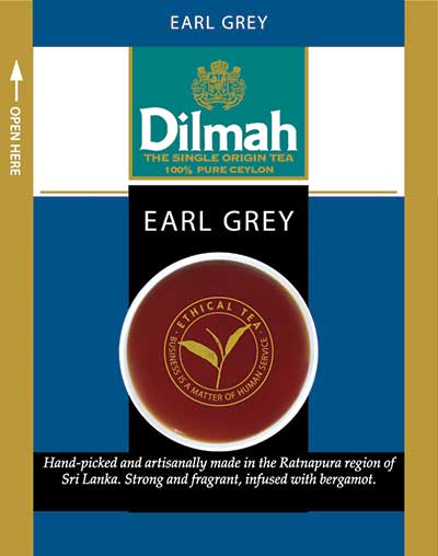 Dilmah Earl Gray tea 25 filter